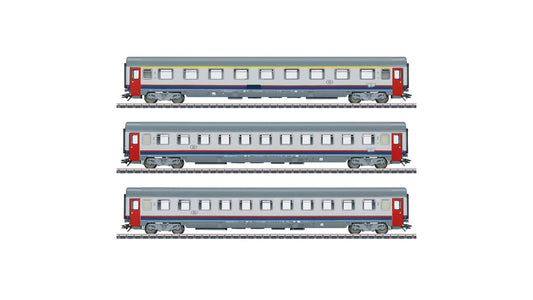Marklin 43523 EC 90 Vauban Express Train Passenger Car Set