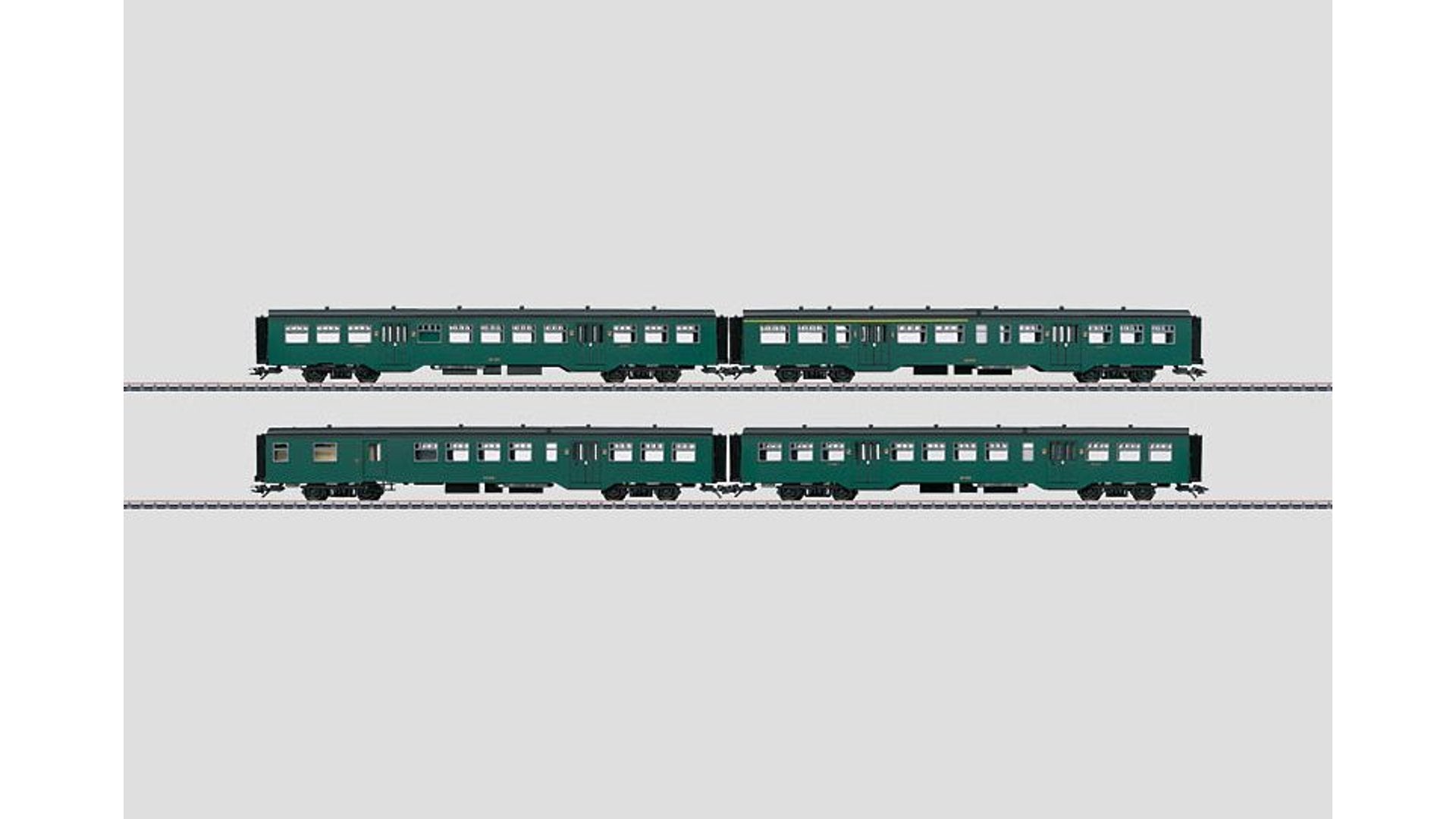 Marklin 43544 1 type M2 A5B5 commuter car 1st-2nd class