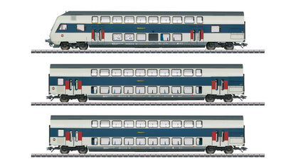 Marklin 43599 Copenhagen Commuter Service Bi-Level Car Set