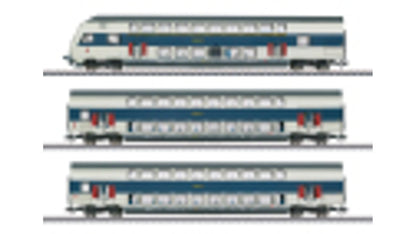 Marklin 43599 Copenhagen Commuter Service Bi-Level Car Set