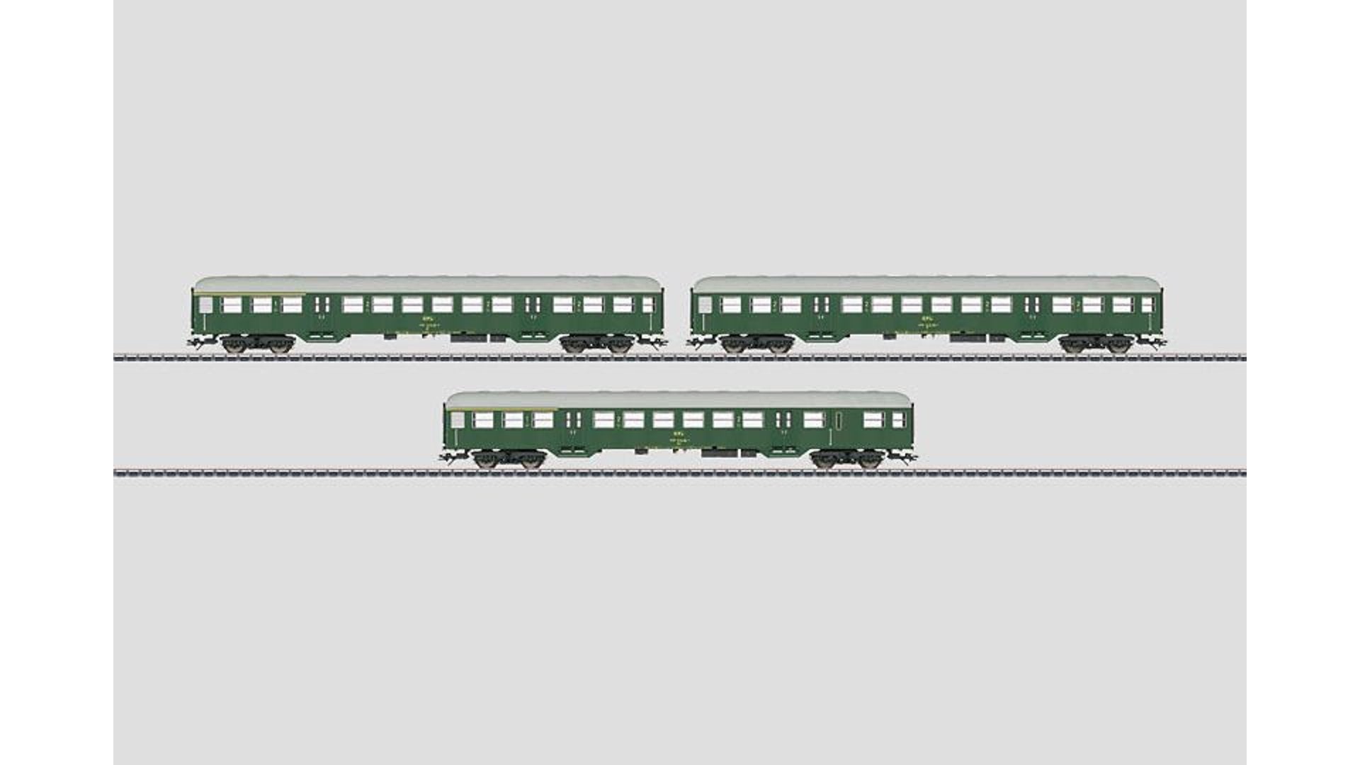 Marklin 43813 Commuter Car Set