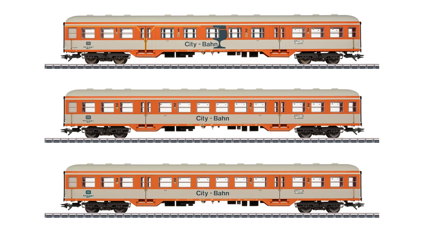 Marklin 43835 City Bahn Passenger Car Set