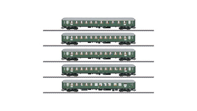Marklin 43935 D96 Isar Rhone Express Train Passenger Car Set 1