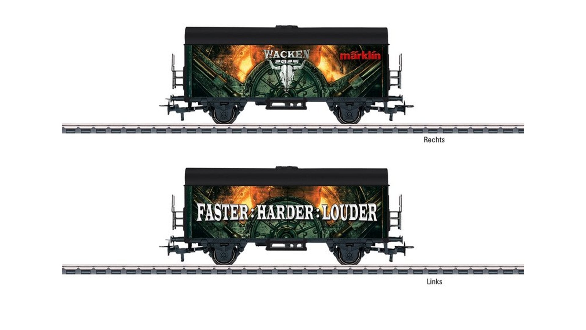 Marklin 44292 Wacken Open Air Refrigerator Car 2025