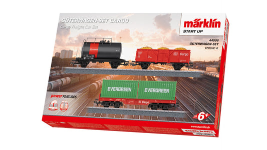 Marklin 44506 Märklin Start up - Cargo Freight Car Set, Era VI