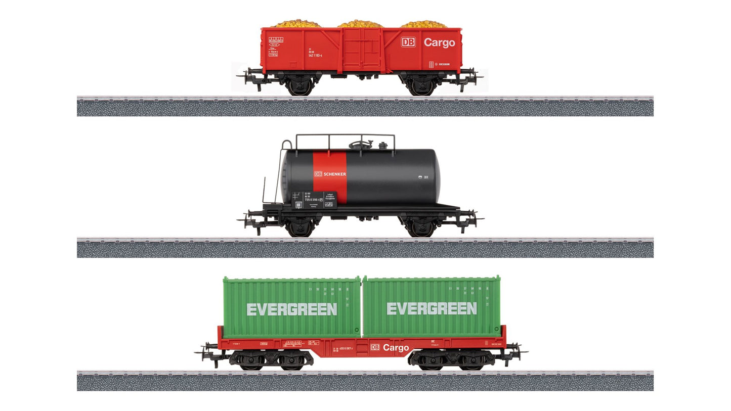 Marklin 44506 Märklin Start up - Cargo Freight Car Set, Era VI