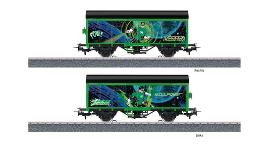 Marklin 44830 Marklin Start up Green Lantern Boxcar