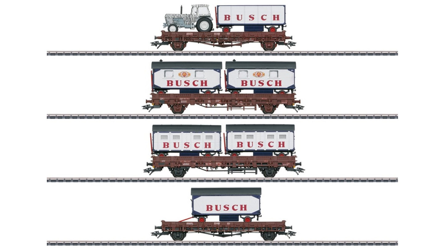 Marklin 45040 Circus Busch Freight Car Set
