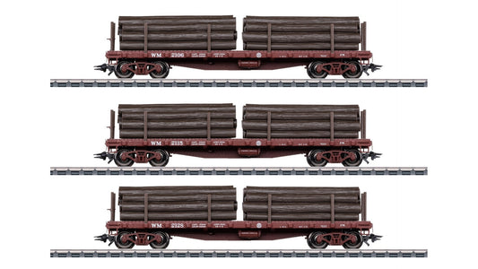 Marklin 45600 US Flat Car Set