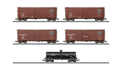 Marklin 45667 US freight car set,5 cars,SP