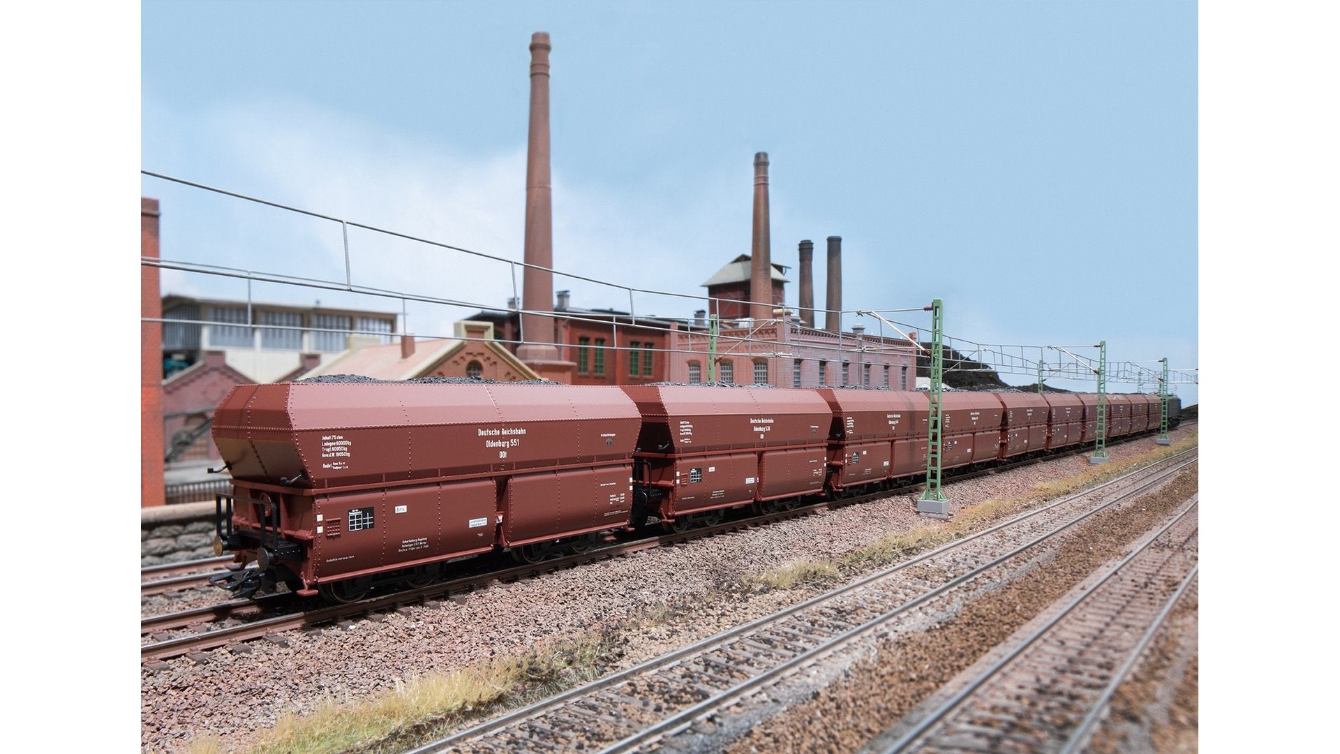 Marklin 46226 Type OOt Oldenburg Dump Car Set