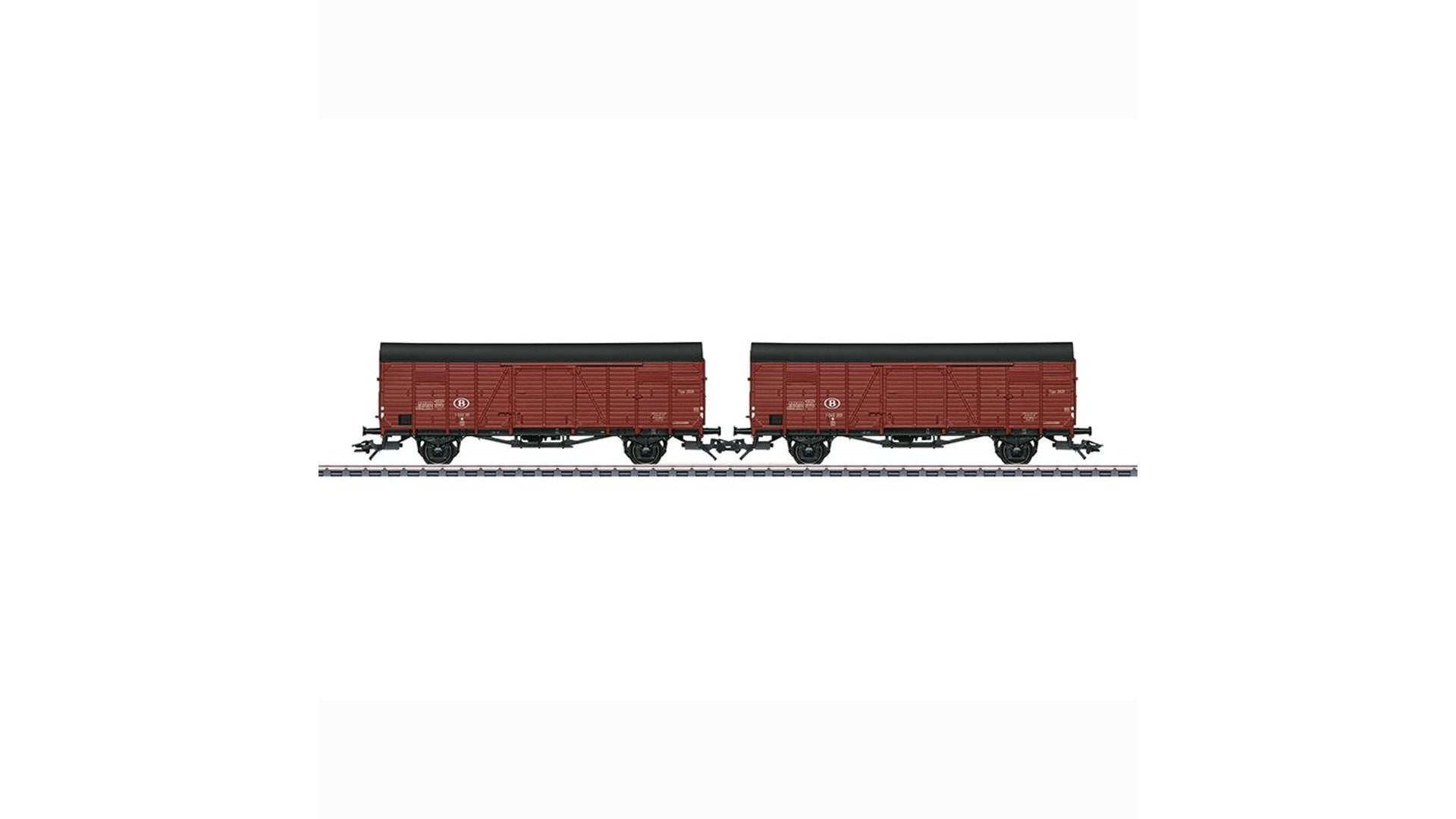 Marklin 46383 Two Type Glm Boxcars
