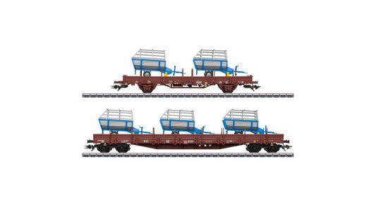 Marklin 46407 Freight Car Farming Implements Set 2