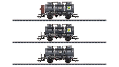 Marklin 46491 Tank Car Set with Three Containers
