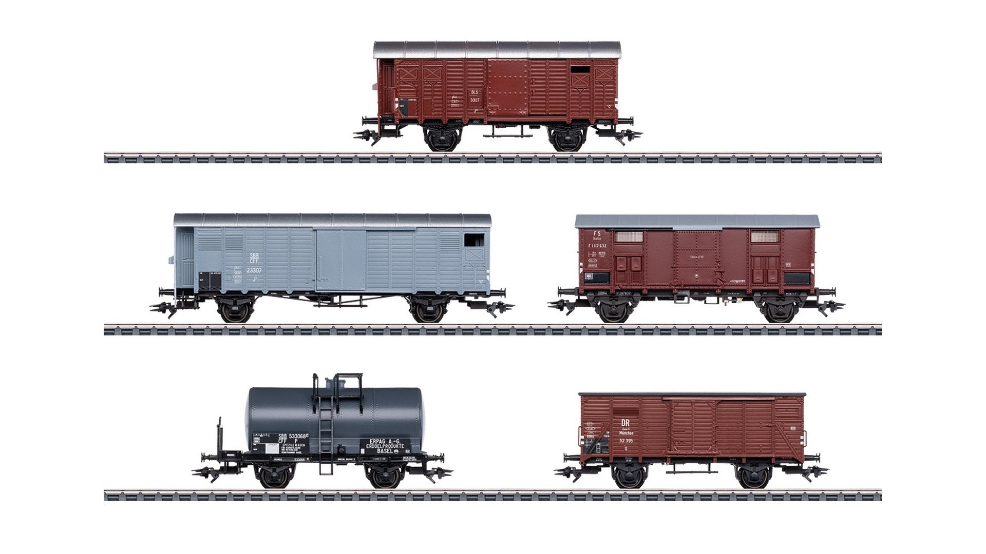 Marklin 46575 BLS Car Set for Ae 6/8 E. III – Micro Macro Mundo Hobby Store