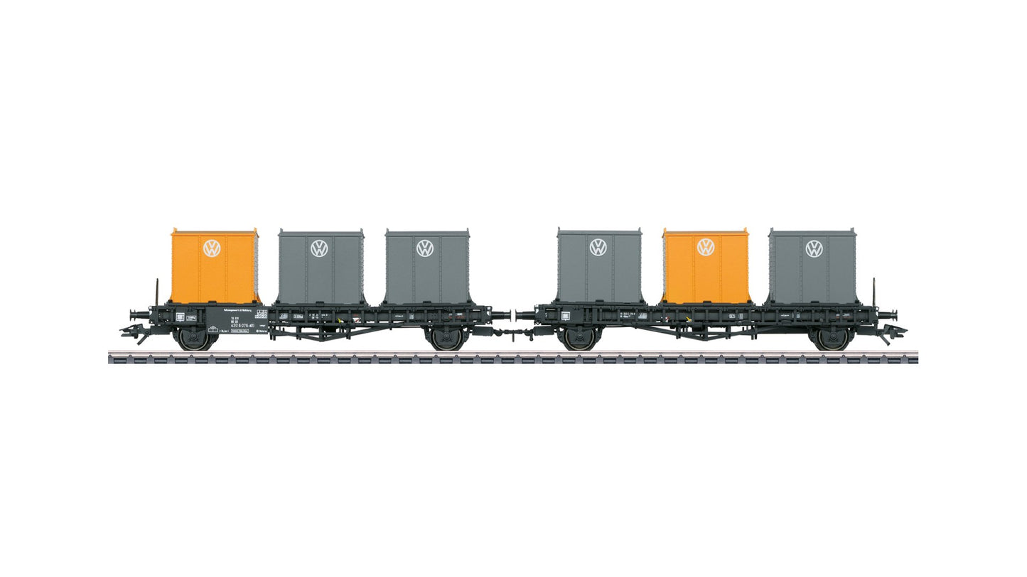 Marklin 46663 Type Laabs Container Transport Car