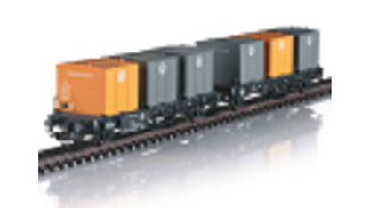 Marklin 46663 Type Laabs Container Transport Car