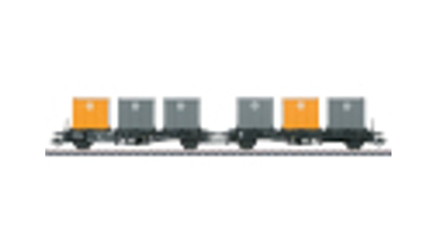 Marklin 46663 Type Laabs Container Transport Car