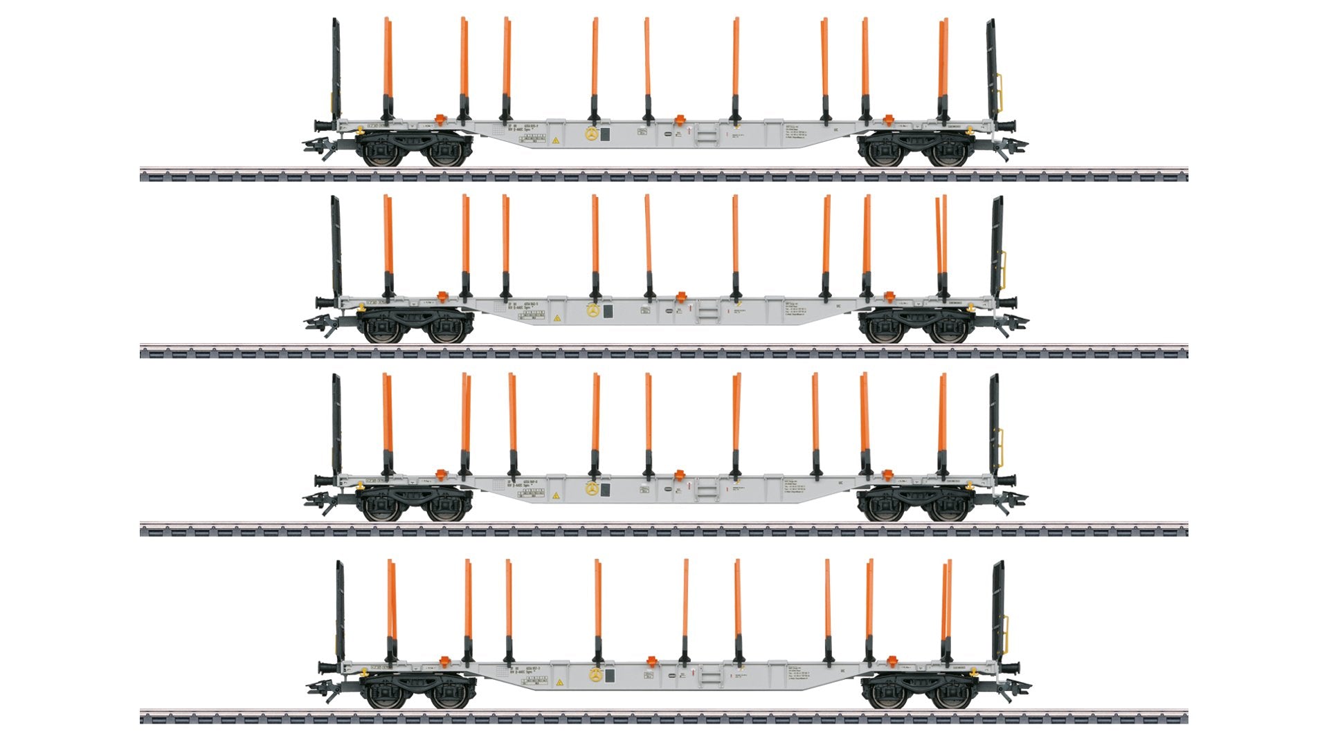 Marklin 47138 Set Type Sgns 88 Freight Car Set ExTe Schemel 4 WagRR Ep VI