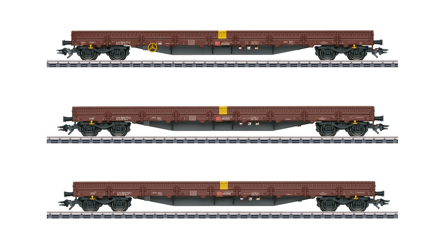 Marklin 47162 Type Res-x Low-Sided Car Set