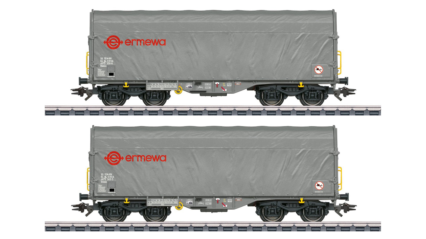 Marklin 47230 Sliding Tarp Car Set