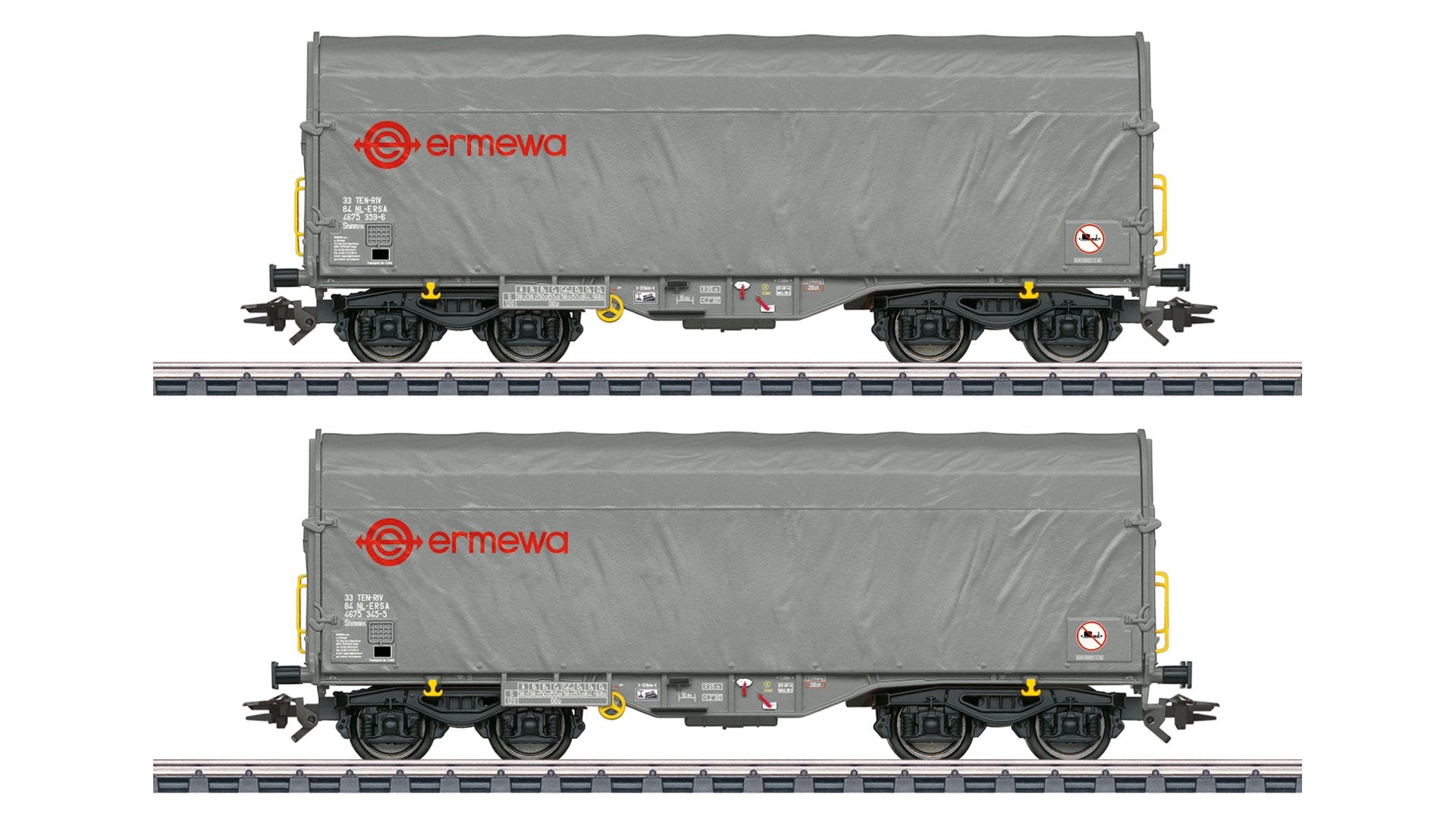 Marklin 47230 Sliding Tarp Car Set