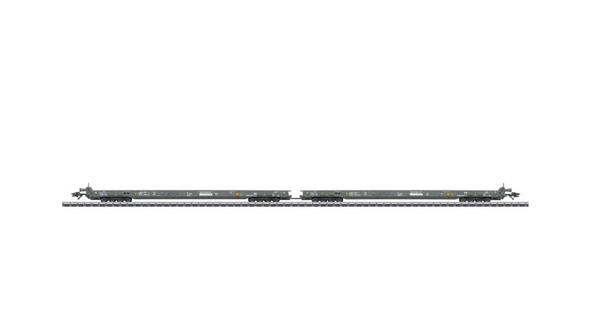 Marklin 47407 Rollende Landstrasse Freight Car Set