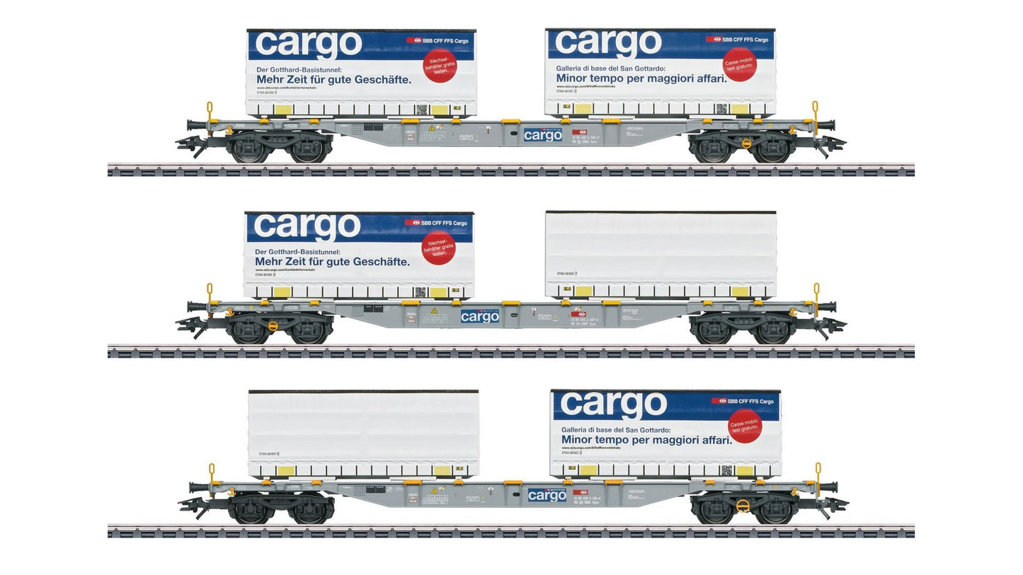 Marklin 47463 Container Car Set, SBB, VI
