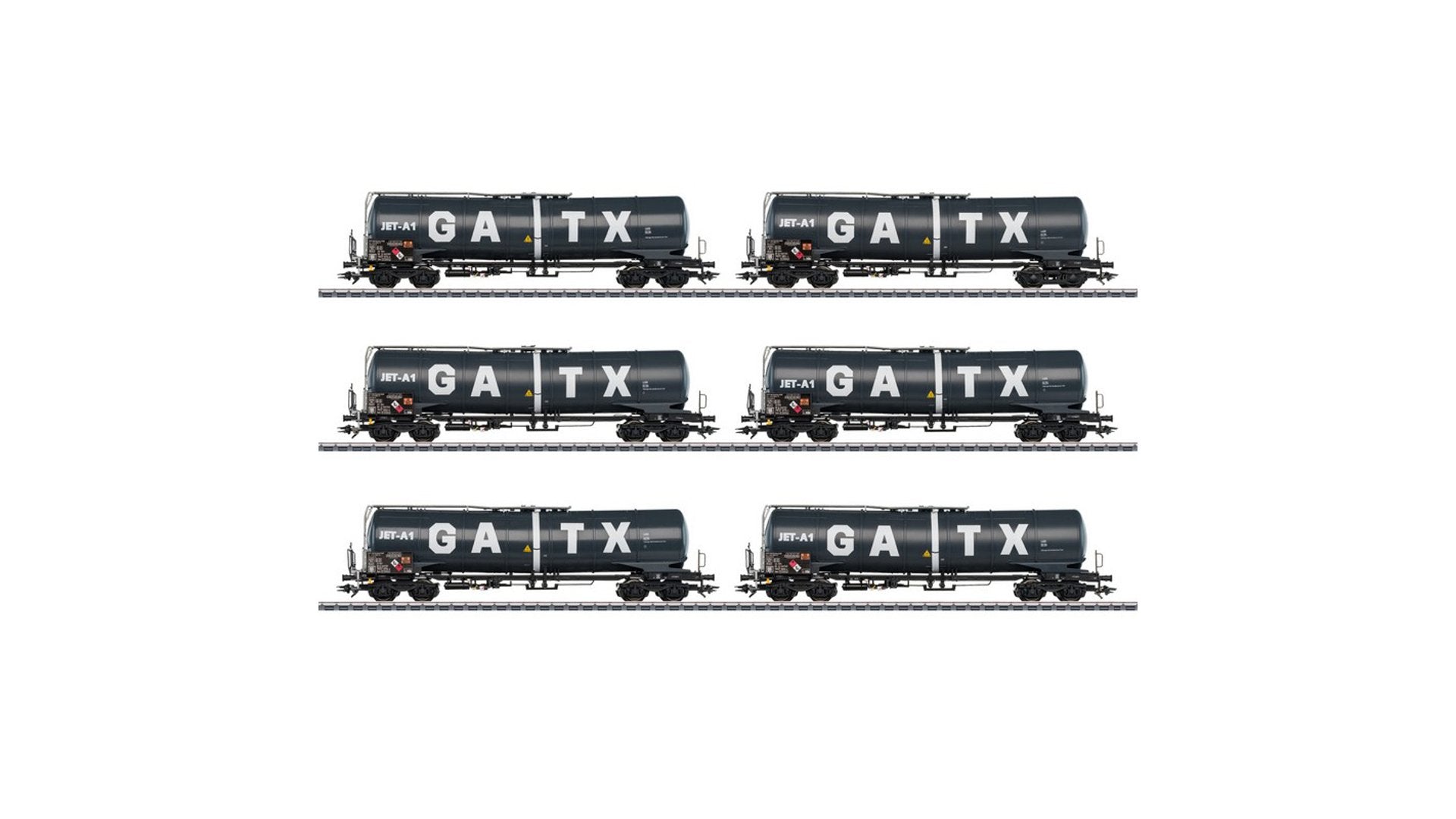 Marklin 47546 Type Zans Tank Car Set