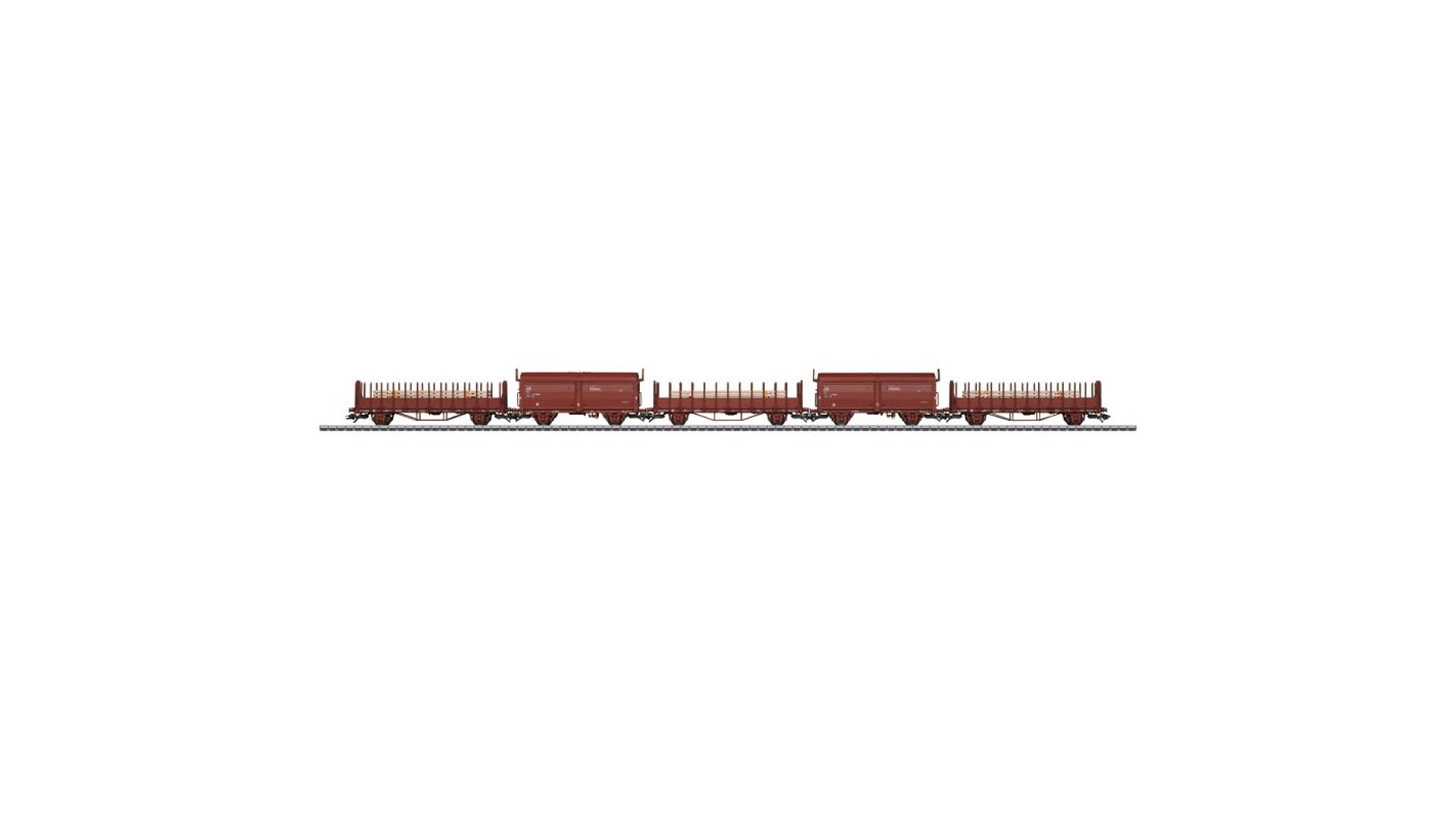 Marklin 47733 3 type Oms stake cars