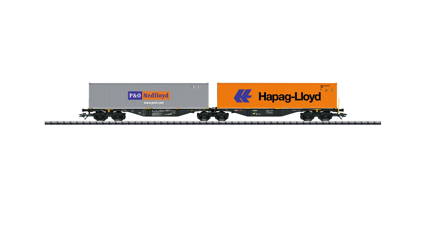 Marklin 47807 Type Sggrss 80 Double Container Transport Car Raillogix NL
