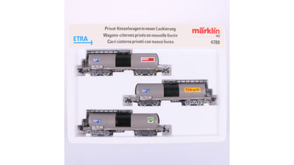 Marklin 4788 Limited Edition SBB Tank Car Set Etra