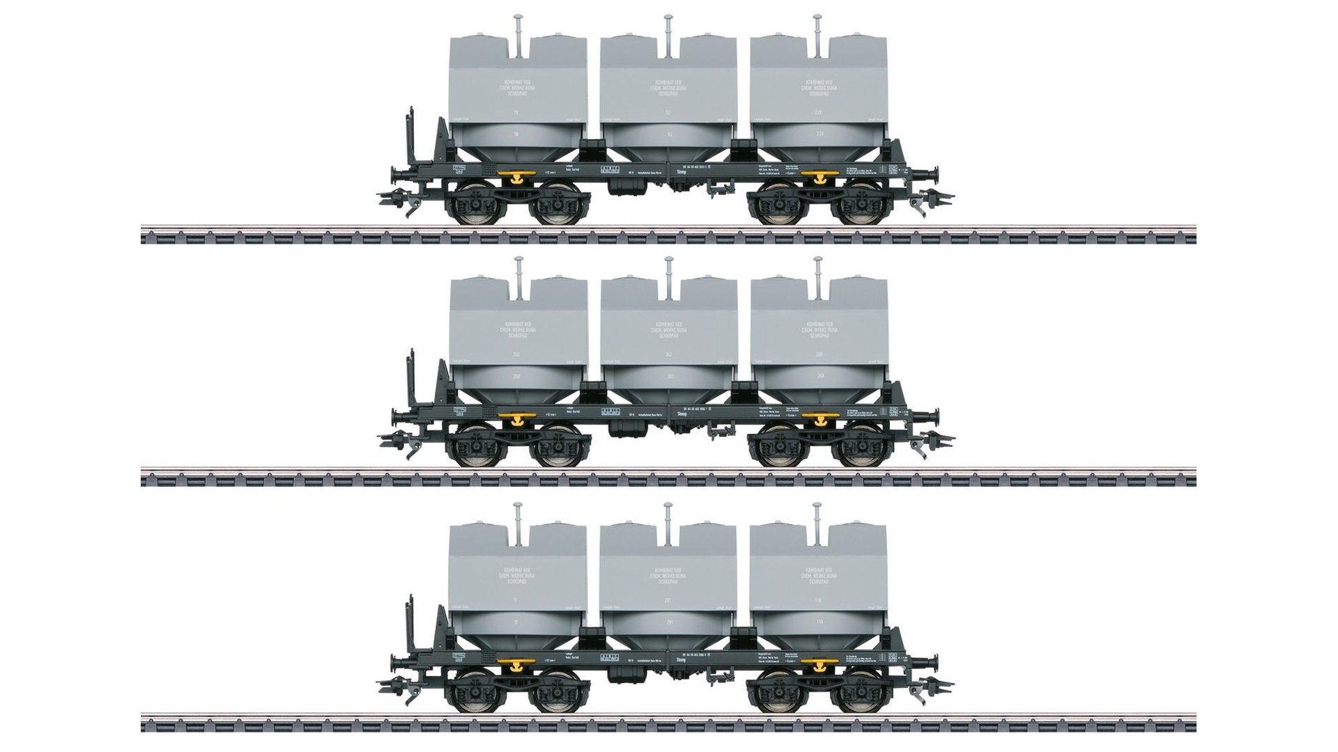 Marklin 48263 Type Slmmp Limestone Tub Car Set