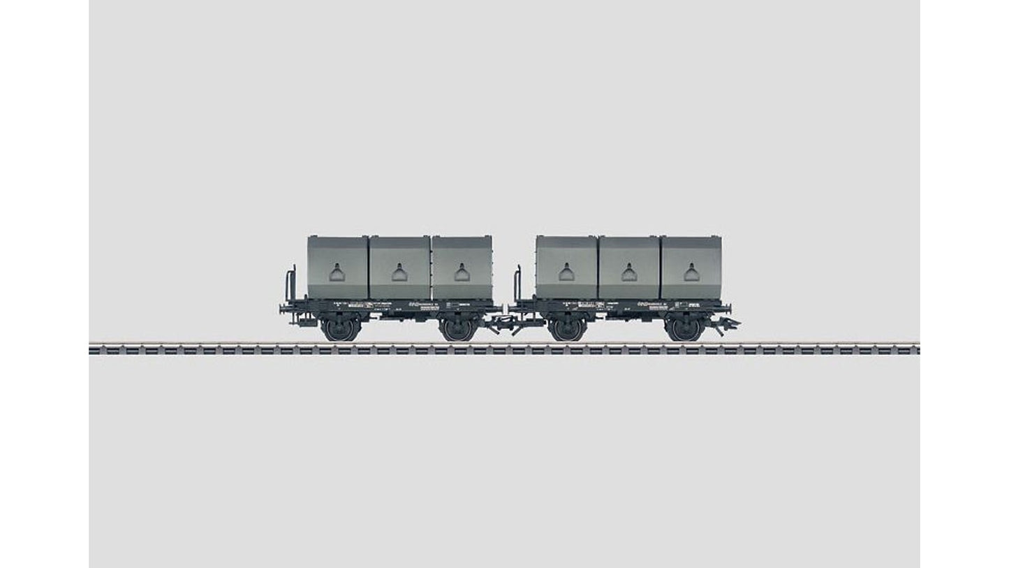 Marklin 48272 Set with 2 Container Cars