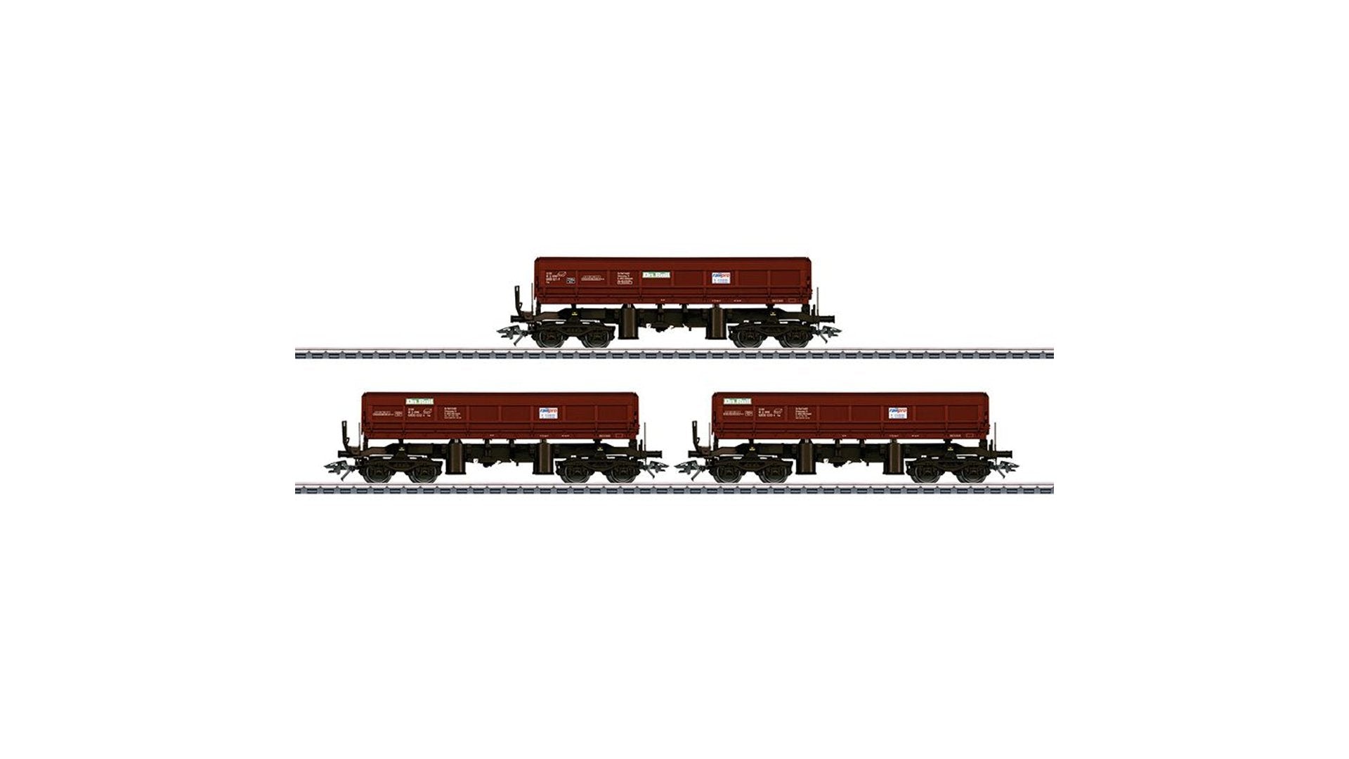 Marklin 48456 Type Fas 680 Bulk Freight Dump Car Set