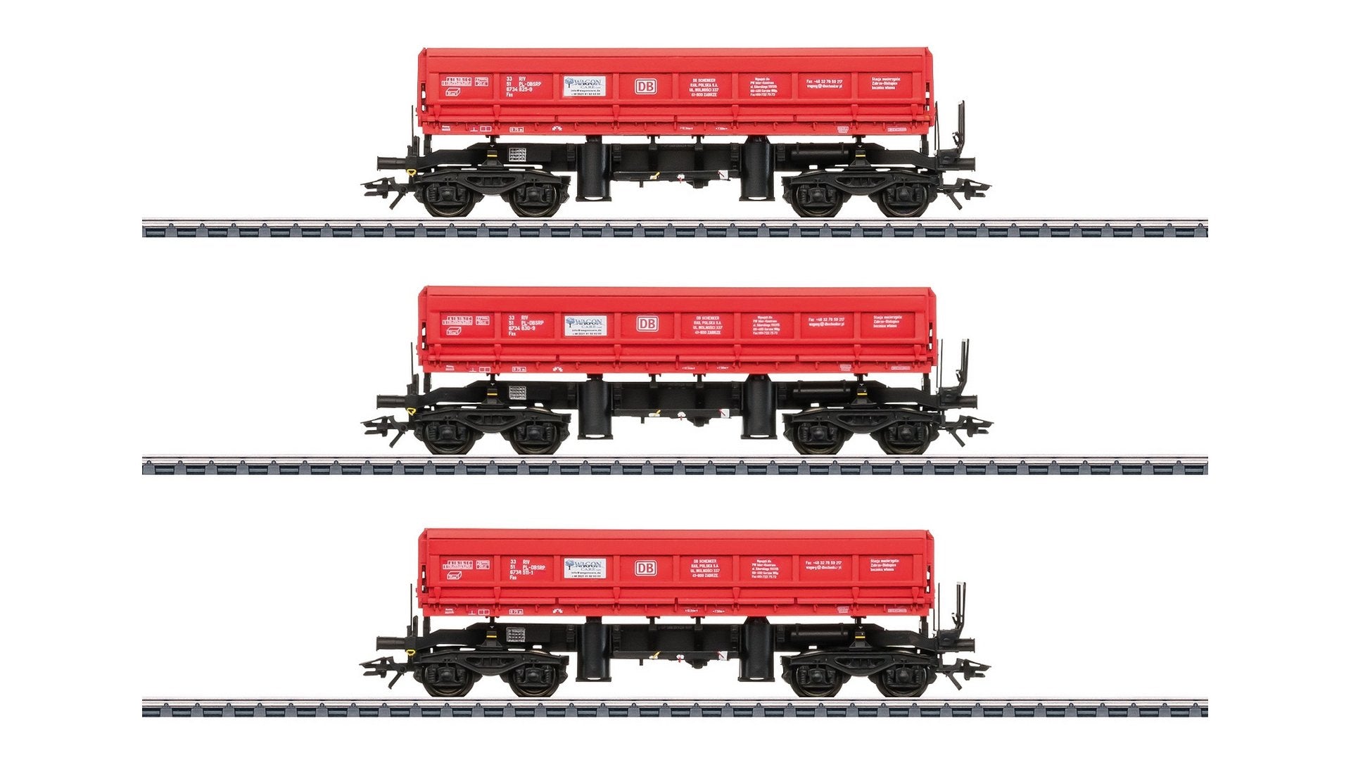 Marklin 48458 DB Schenker Fas Dump Car Set