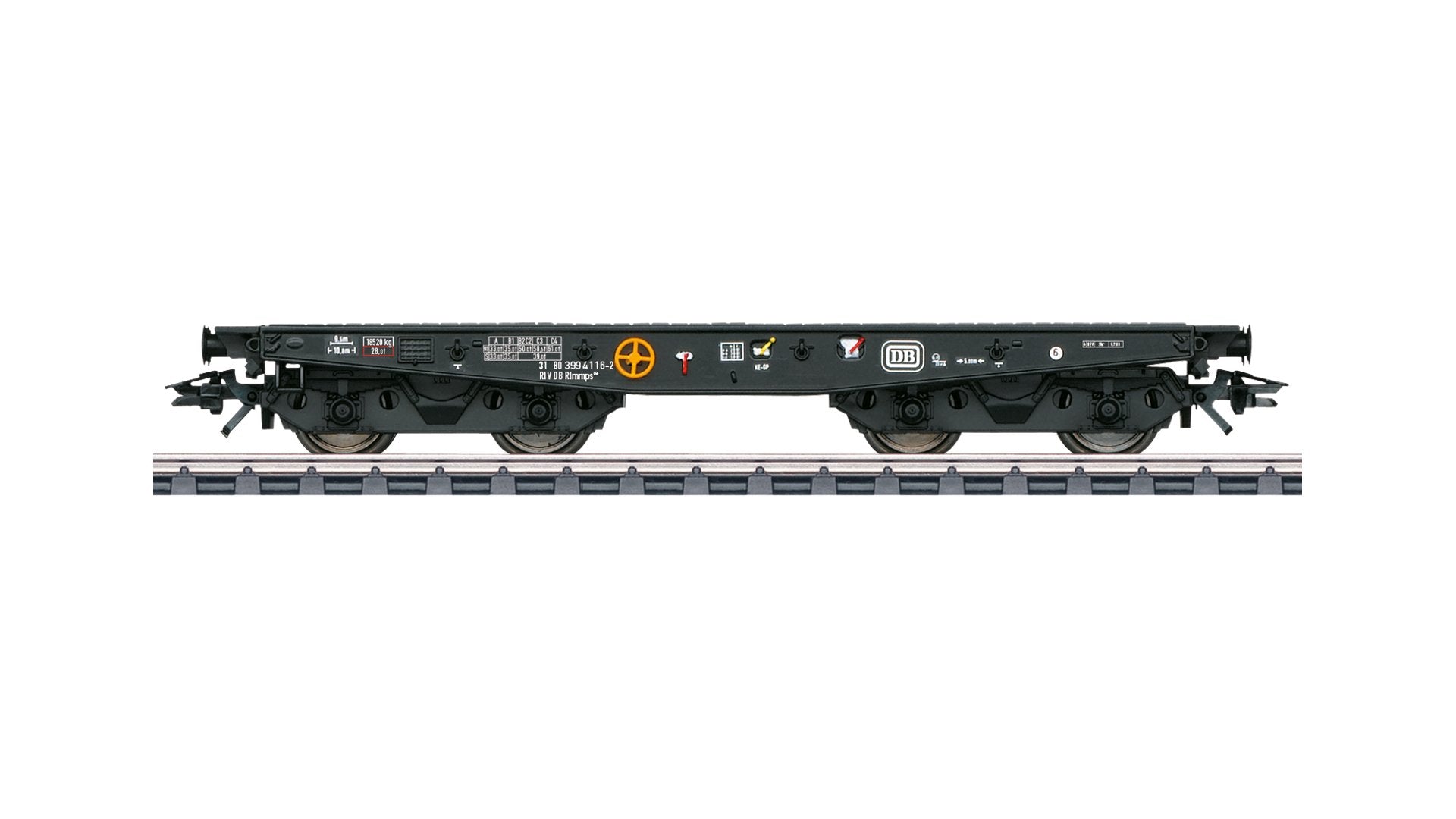 Marklin 48757 Type Rlmmps 650 Heavy-Duty Flat Car