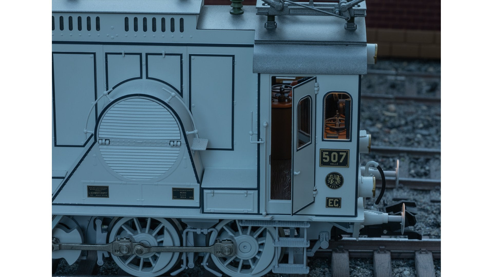 Marklin 55506 Class EG 507 Freight Train Electric Locomotive with Photographic Gray Paint