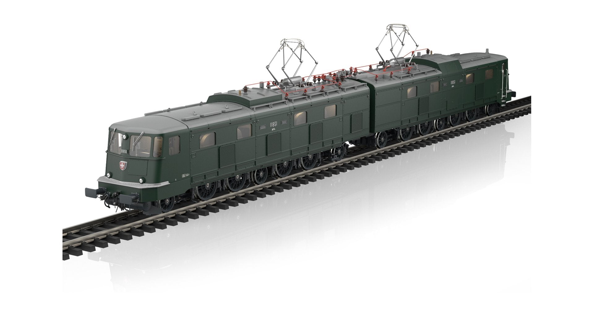 Marklin 55817 SBB Class Ae 8/14 Electric Locomotive, Road Number 11851