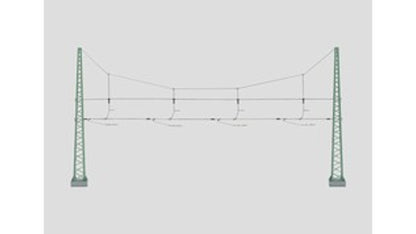 Marklin 74133 Catenary Cross Span Kit