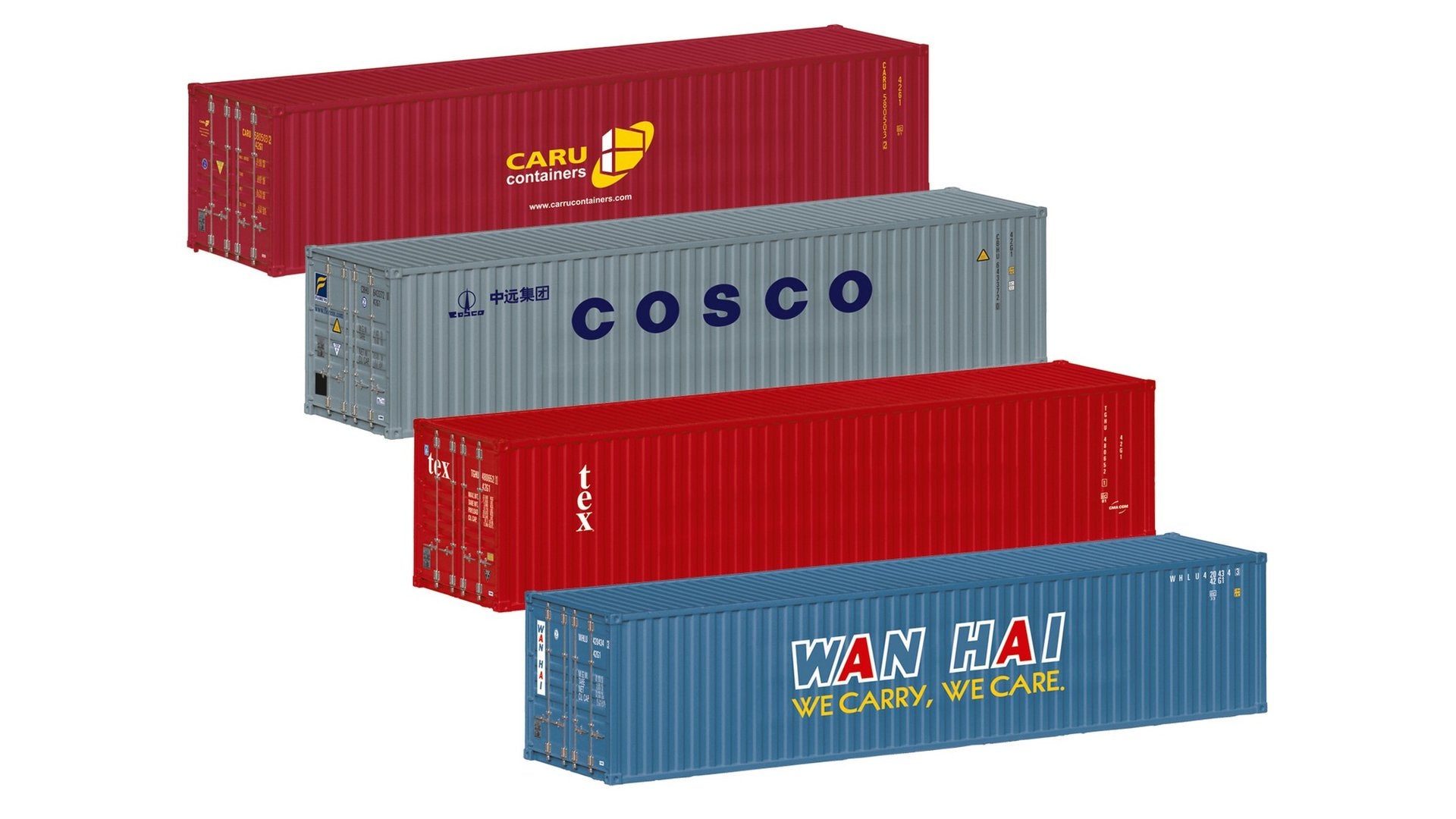 Marklin 76552 40-Foot Container Set