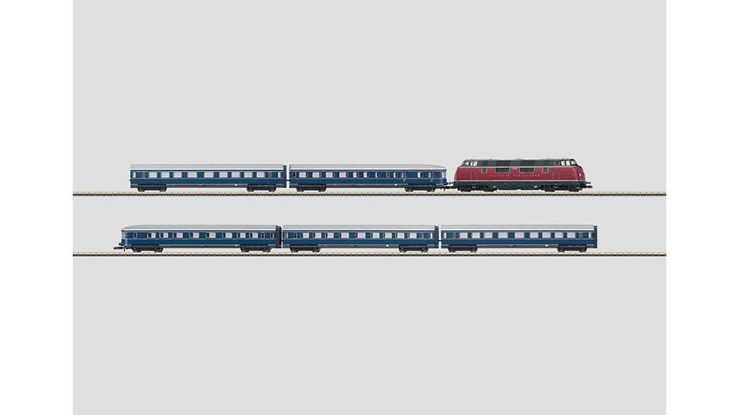 Marklin 81176 Blauer Enzian Blue Gentian Long Distance Express Train
