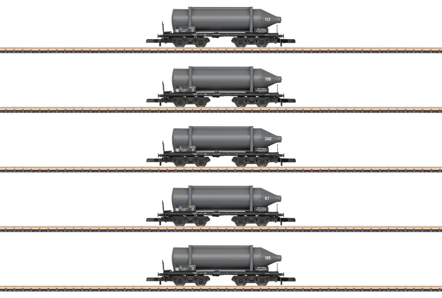 Marklin 82092 Carbide Container Car Set