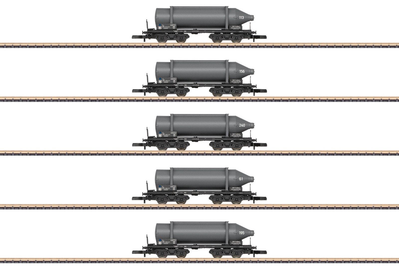 Marklin 82092 Carbide Container Car Set