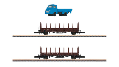 Marklin 82132 Type Rmms 33 Stake Car Set