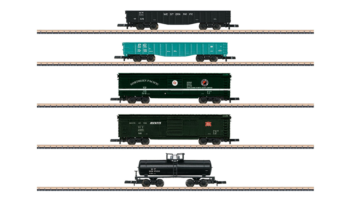 Marklin 82498 American Freight Car Set
