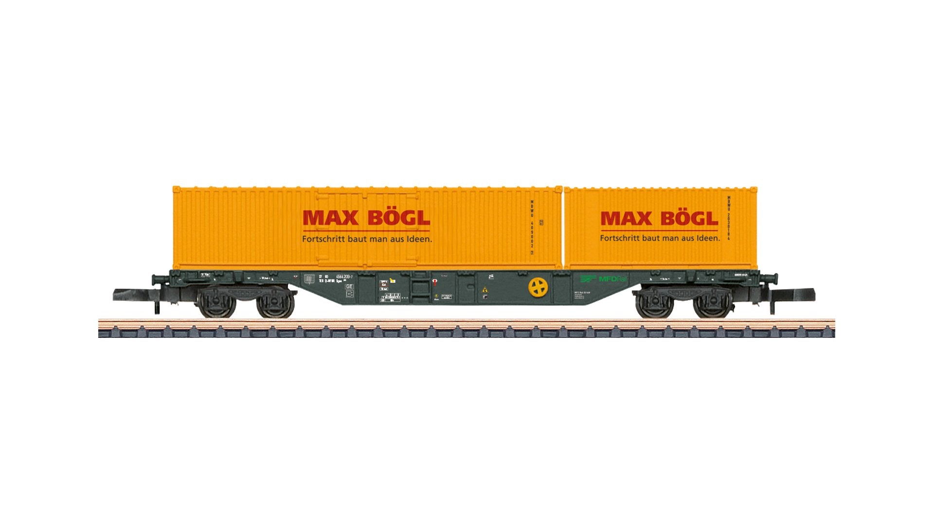 Marklin 82642 Type Sgns Container Transport Car with Containers