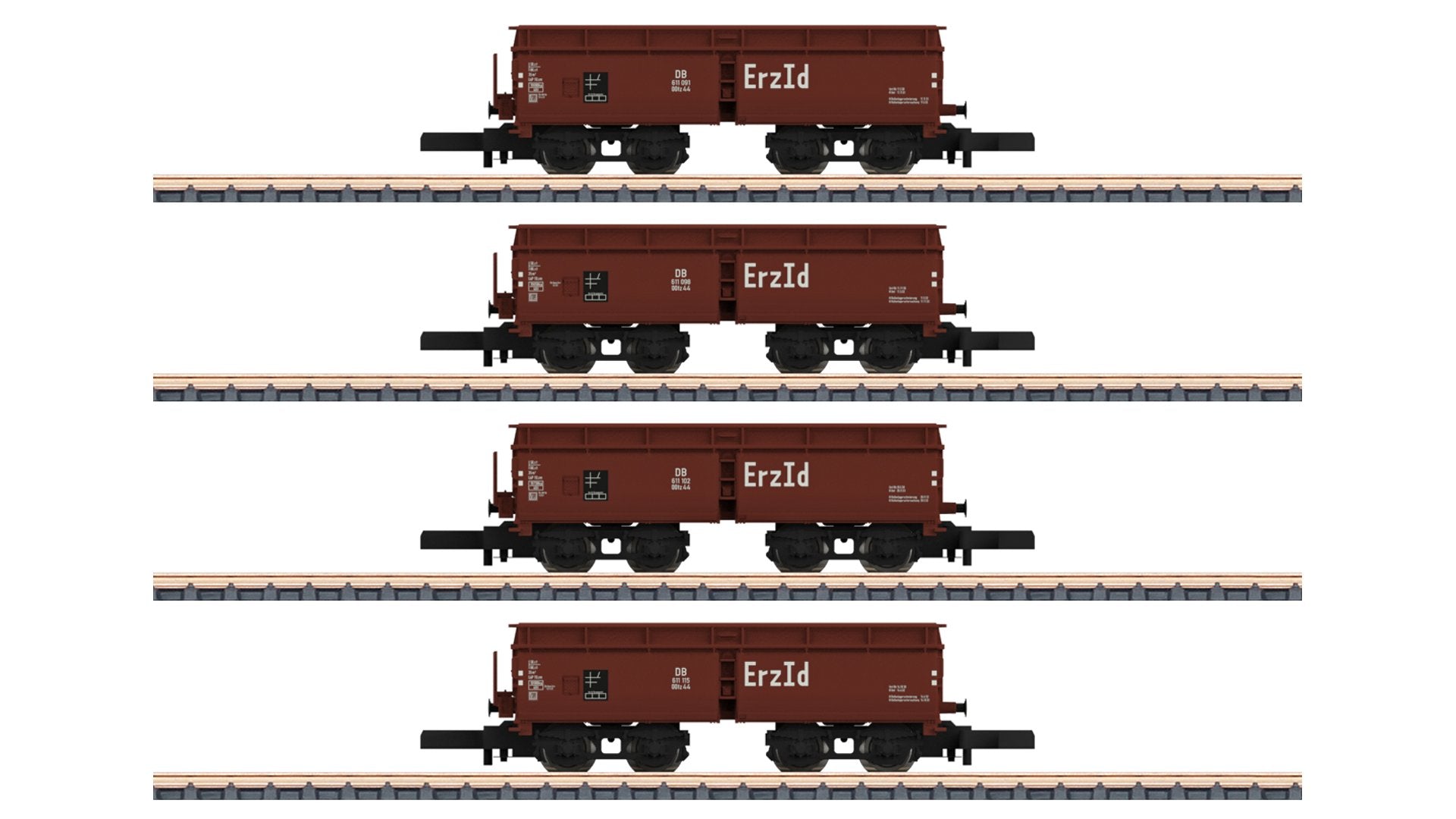 Marklin 82710 Type OOtz 44 Hopper Car Set