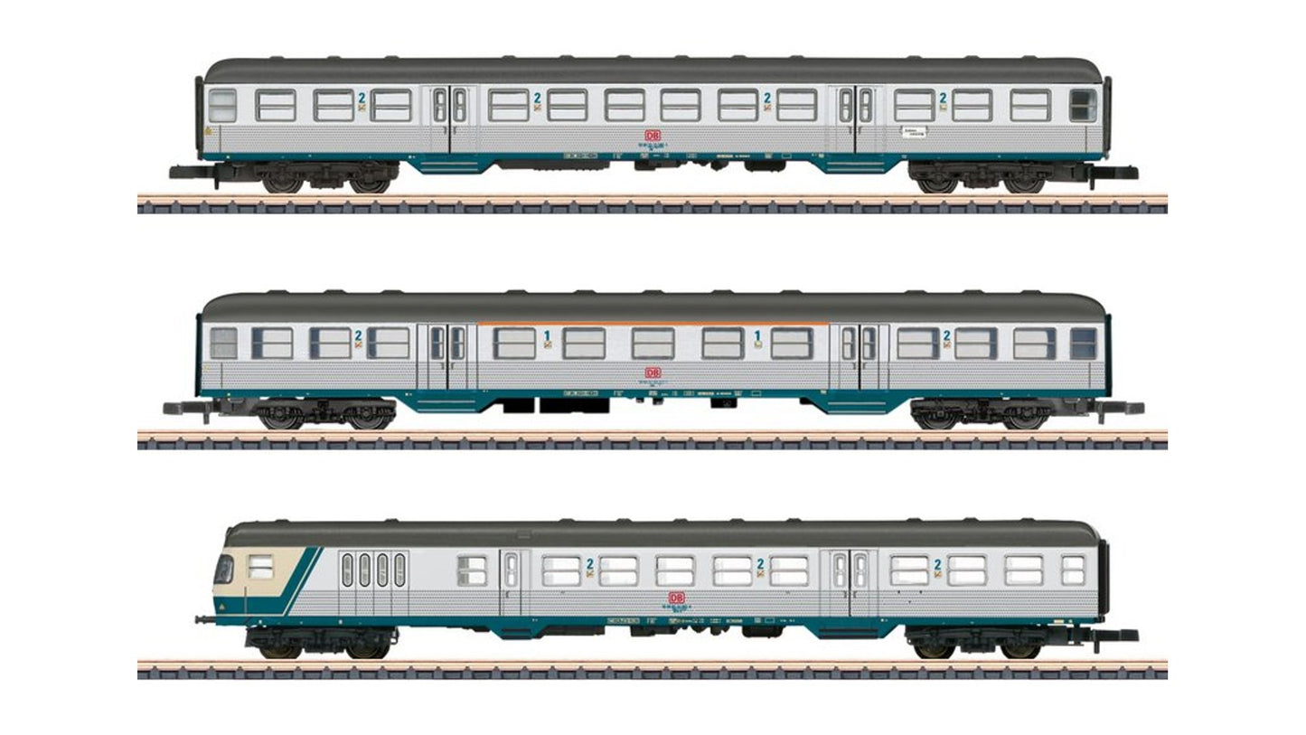 Marklin 87183 Passenger Car Set Karlsruhe End