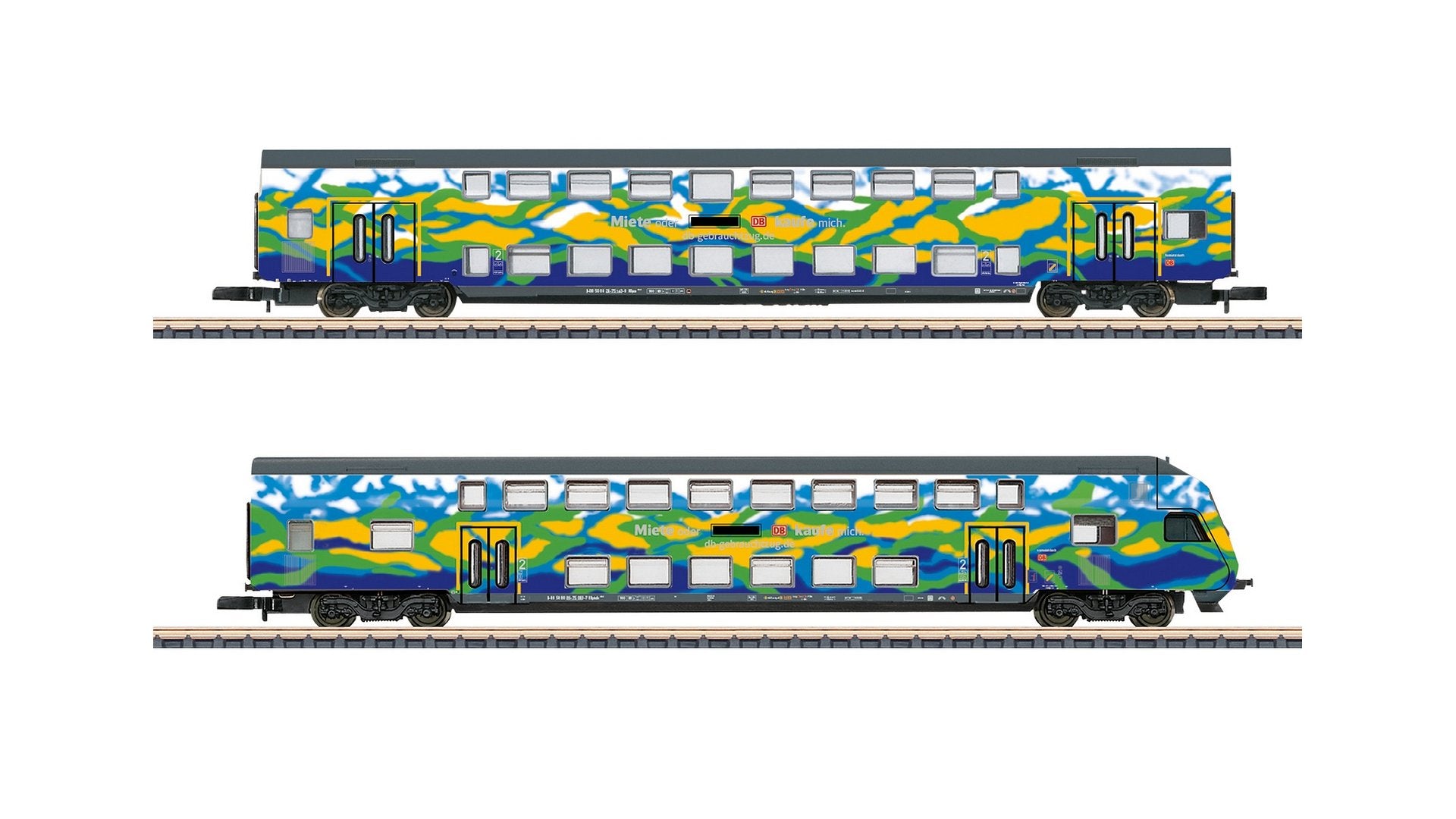 Marklin 87307 DB AG B/L Tour. 2 Set Era VI